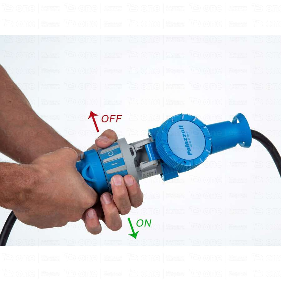 Socket Rotator ROTOR - PORTABLE SOCKET WITH DISCONNECT SWITCH 16A 3P+N+E 400V 6H IP66/67
